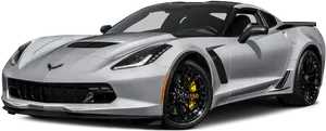 Silver Sports Car H D PNG image
