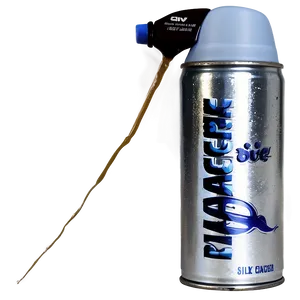 Silver Spray Paint PNG 74