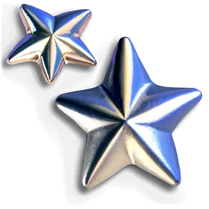 "silver Star PNG: Sleek And Shiny" B