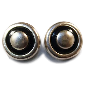 Silver Stud Earring Png 05252024 PNG image