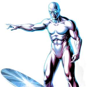 Silver Surfer Marvel Art Png 06202024 PNG image