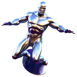 Silver Surfer Shimmer Effect Png 65 PNG image