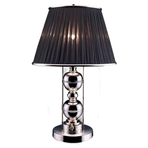 Silver Table Lamp PNG 94
