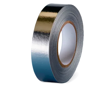Silver Tape Metallic Overlay PNG Ejg