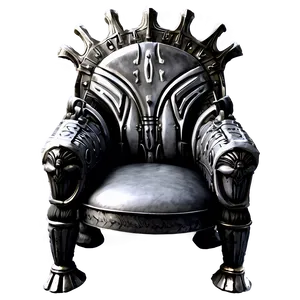 Silver Throne Png 05252024 PNG image