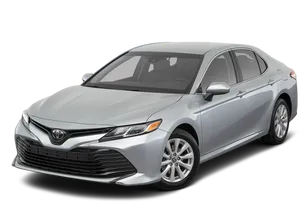 Silver Toyota Camry New Model PNG image