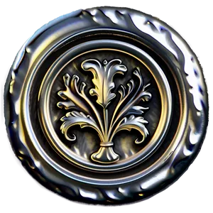 Silver Wax Seal PNG 46 PNG