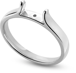 Silver Wedding Ring Clipart PNG