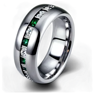 Silver Wedding Ring Png Ybb37 PNG image