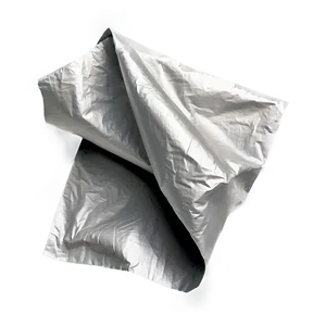 Silver Wrinkled Paper Background PNG 06212024