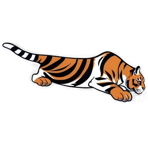 Simple Bengals Logo PNG Llr