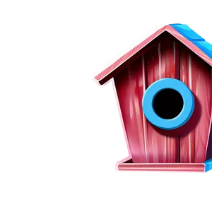 Simple Birdhouse PNG 81