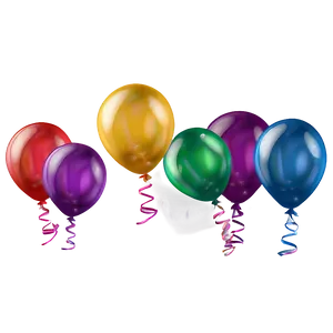 Simple Birthday Balloons Png Rlm PNG image