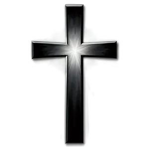 Simple Black Cross Png Bxo15 PNG image
