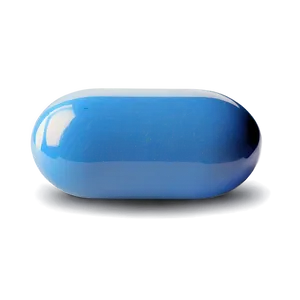 Simple Blue Pill Design Png 82 PNG image