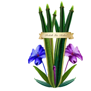 Simple Botanical PNG Dyo PNG