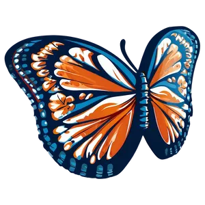 Simple Butterfly Graphic Png Auh46 PNG image