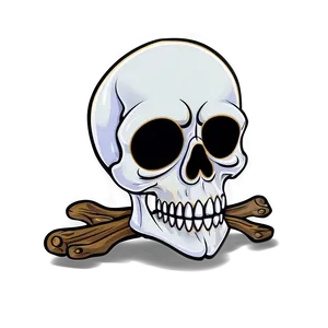 Simple Cartoon Skull PNG Alx59 PNG