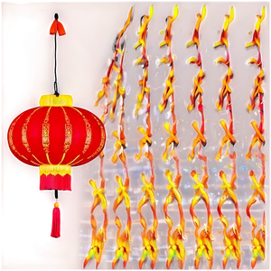 Simple Chinese Lantern PNG 06262024