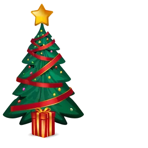 Simple Christmas Tree Design Png 06132024 PNG image