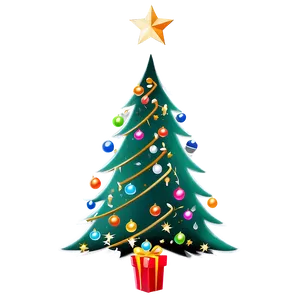 Simple Christmas Tree PNG 30 PNG