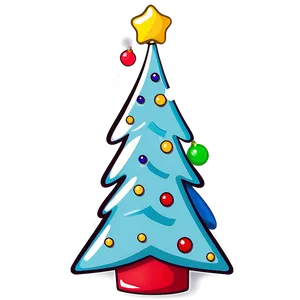 Simple Christmas Tree PNG 90