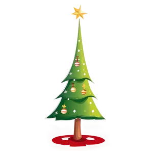 Simple Christmas Tree Transparent PNG Veu