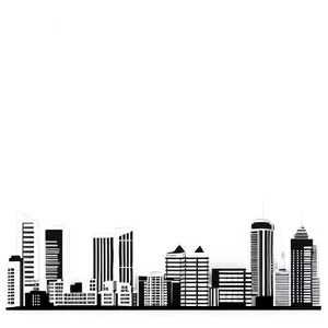 Simple City Skyline PNG Nxa78 PNG