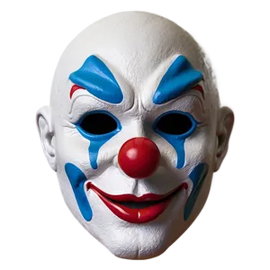Simple Clown Mask PNG 06212024