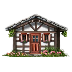 Simple Cottage Door PNG 58