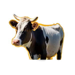 Simple Cow Head Icon PNG 06212024 PNG
