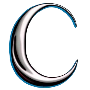 Simple Crescent Logo PNG 75 PNG
