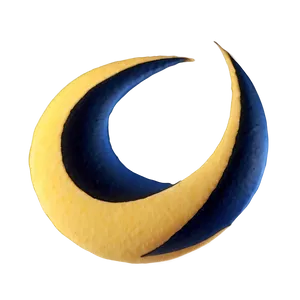 Simple Crescent Logo PNG Tga PNG