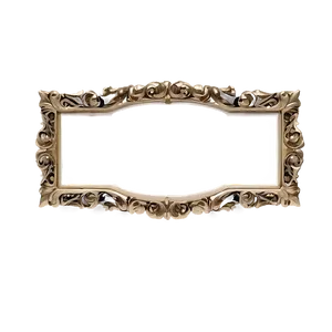 Simple Decorative Frame PNG 06292024