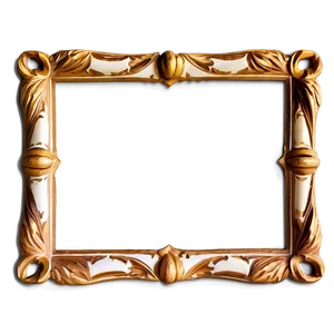 Simple Decorative Frame PNG 43