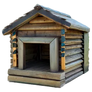 Simple Dog House PNG Wfa