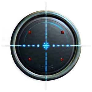 Simple Dot Crosshair Png Eqe82 PNG image