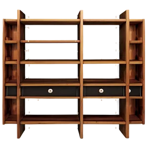 Simple Empty Bookshelf PNG Nuk44 PNG