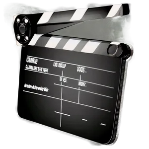 Simple Film Slate Sketch Png 06262024 PNG image