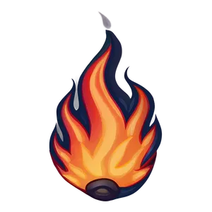 Simple Flame Drawing Png Bjx82 PNG image