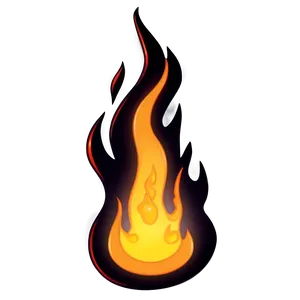 Simple Flames Outline Png 48 PNG image