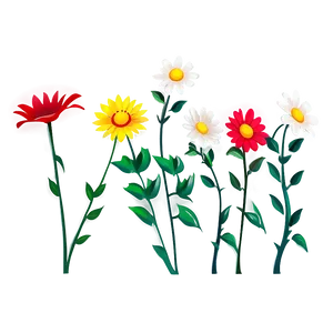 Simple Flower Pattern PNG Rvk PNG