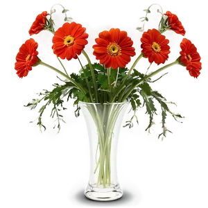 Simple Flower Vase PNG 06122024