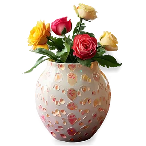 Simple Flower Vase PNG Wkl27 PNG