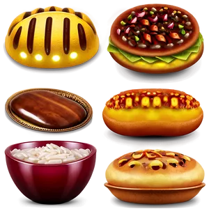 Simple Food Icons PNG Oiw PNG