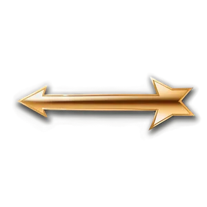 Simple Gold Arrow Logo PNG Hap44 PNG