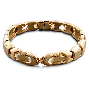 Simple Gold Bracelet Elegance Png 06282024 PNG image