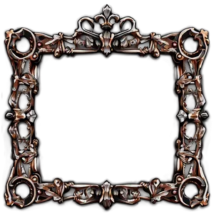 Simple Gothic Frame PNG Kim73 PNG