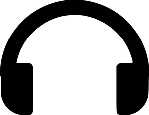 Simple Headphones Icon PNG image