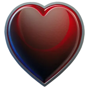 Simple Heart Clipart Outline PNG 05252024